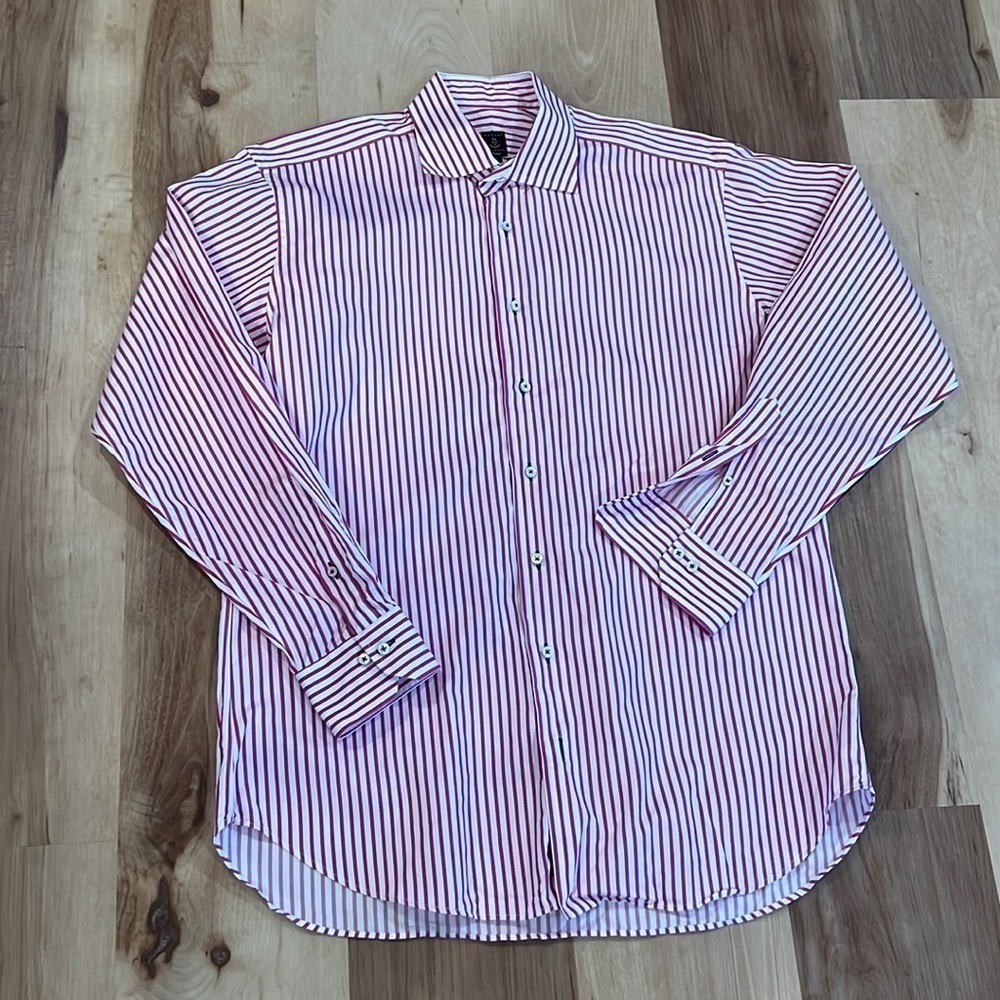 Robert Talbott Estate like new stripped shirt